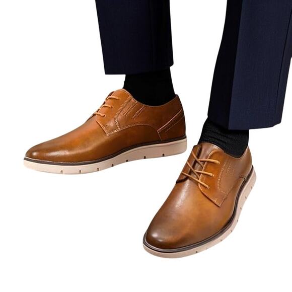 chestnut brown dress shoes Iconflex Light Brown